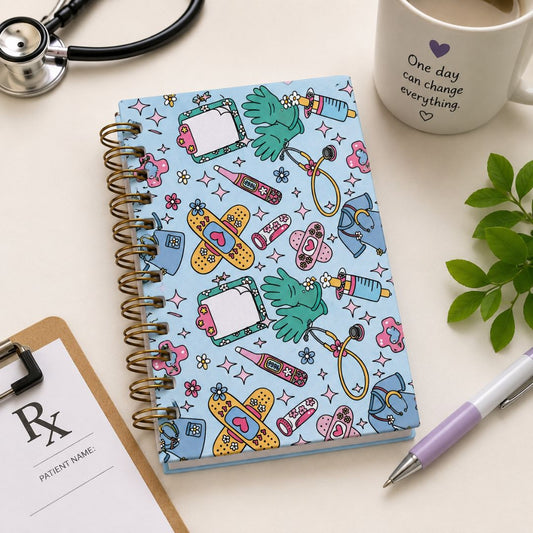 Doctor’s Day Book (OnDuty - Medical Blue) - Bop Canvases