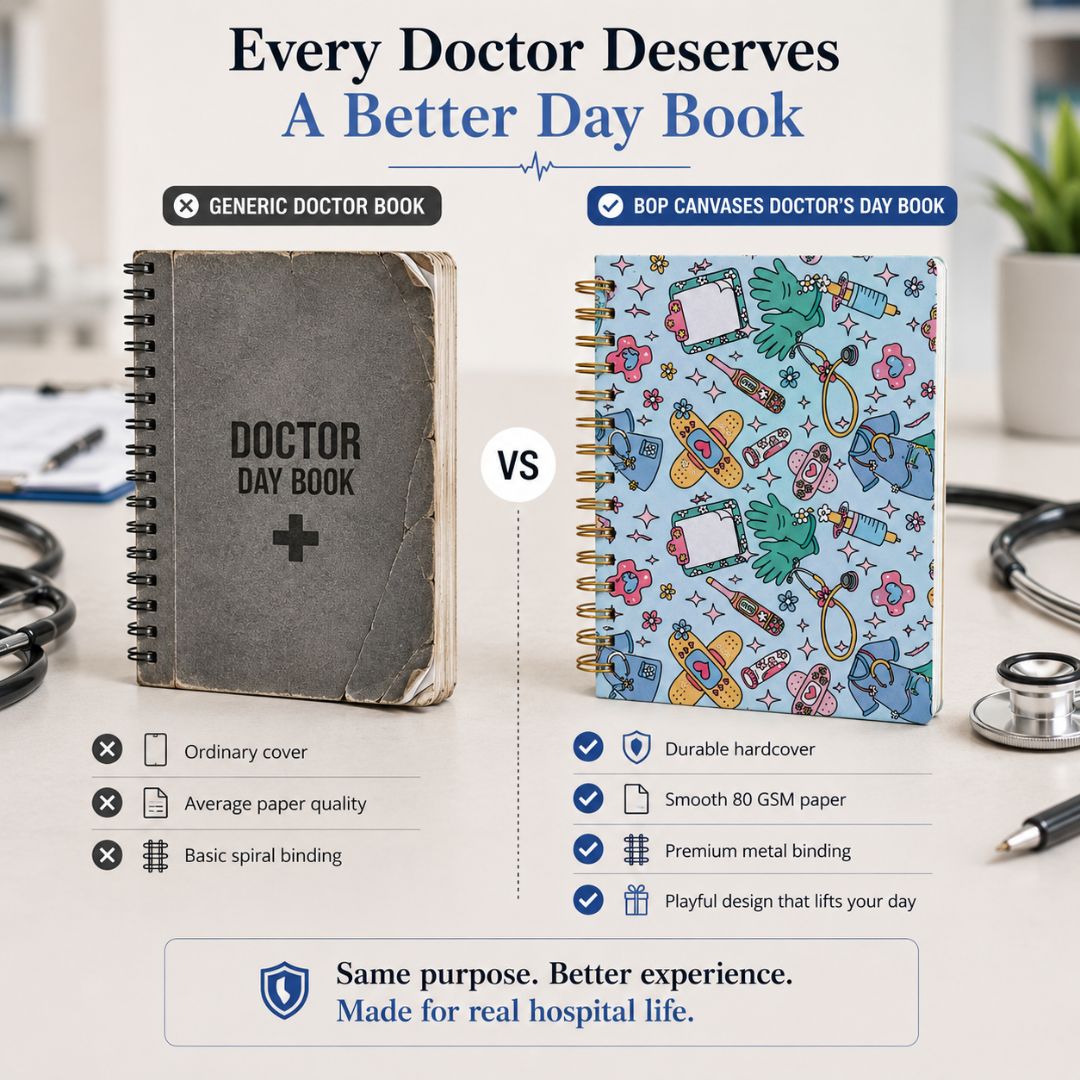 Doctor’s Day Book (OnDuty - Medical Blue) - Bop Canvases