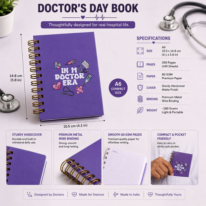 Doctor’s Day Book (Royal Purple) - Bop Canvases