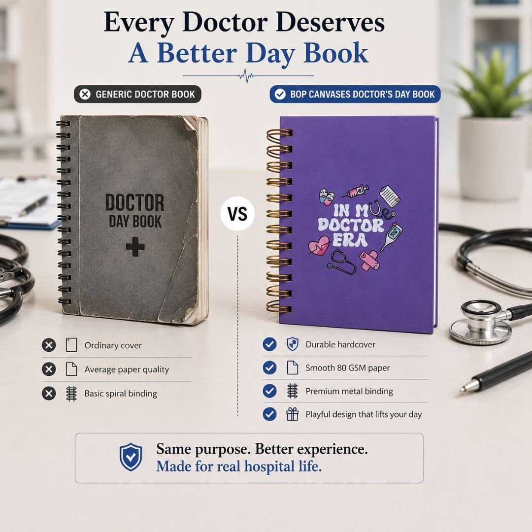 Doctor’s Day Book (Royal Purple) - Bop Canvases