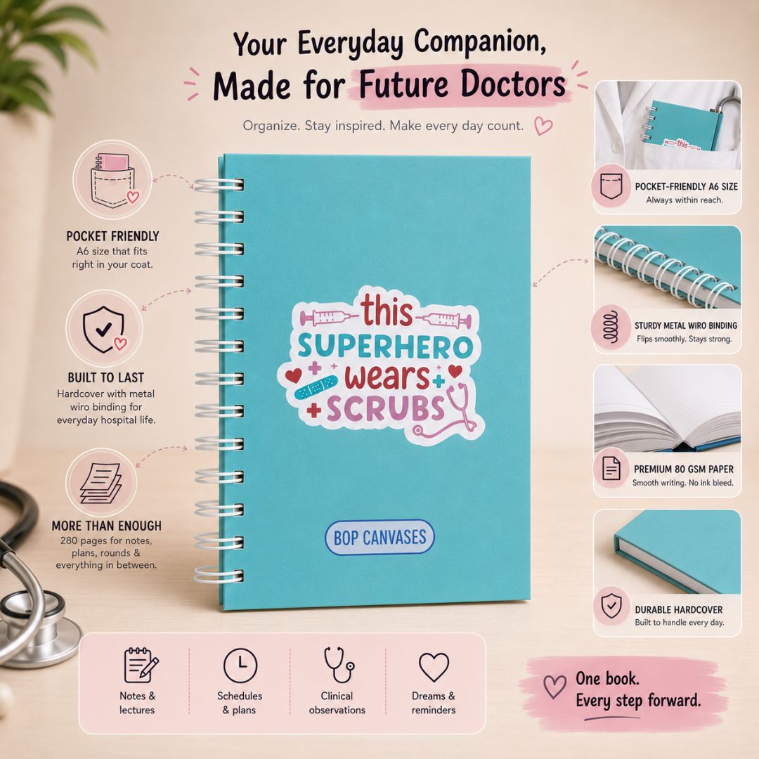 Doctor’s Day Book (Superhero) - Bop Canvases