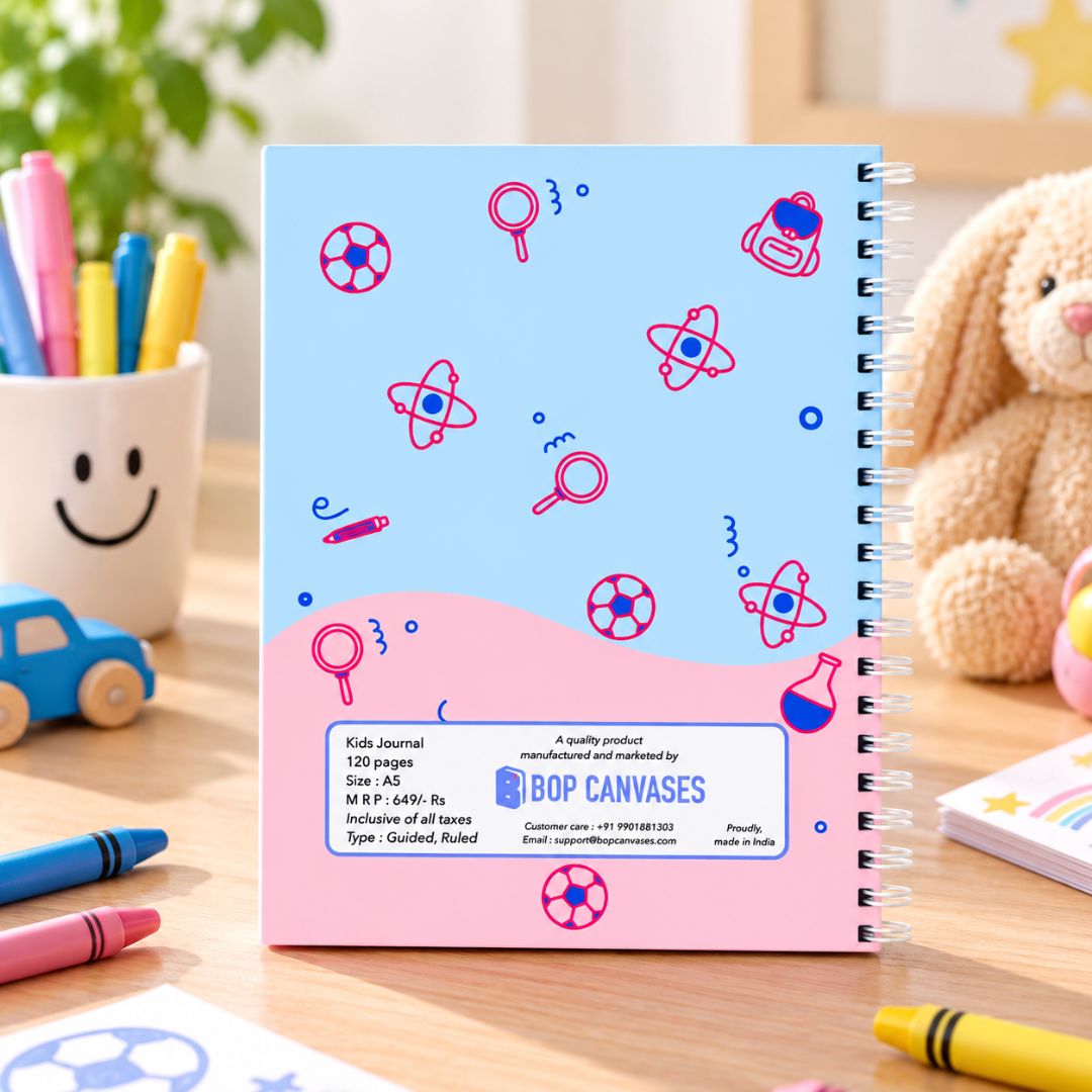 Kids Journal (Big dreams) - Bop Canvases