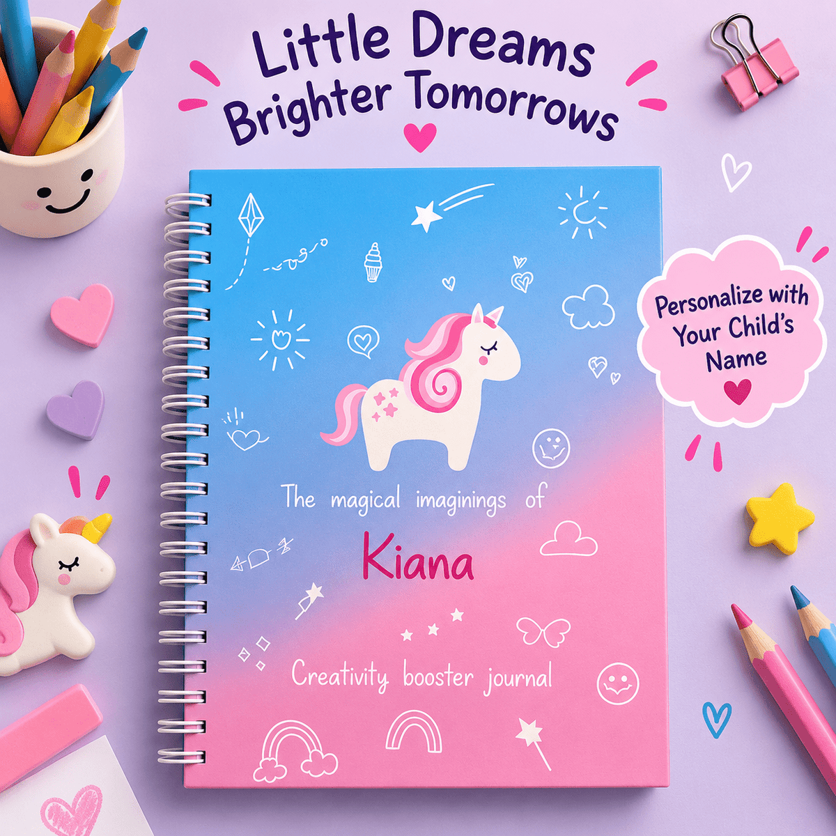 Kids Journal (Magical Imaginings) - Bop Canvases