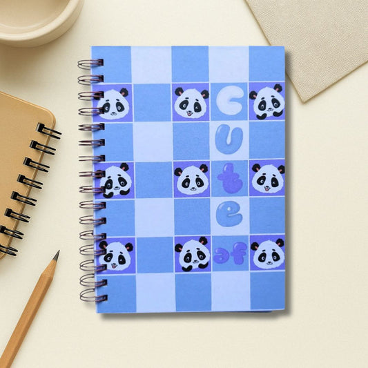 Notebook - A5 size | 100 GSM | 150 pages (Cute Panda) - Bop Canvases