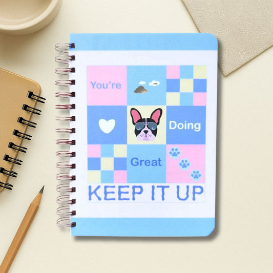 Notebook - A5 size | 100 GSM | 150 pages (Pitbull) - Bop Canvases