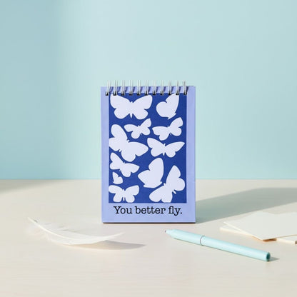 Notepad | A6 | Butterfly Bliss - Bop Canvases