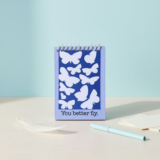 Notepad | A6 | Butterfly Bliss - Bop Canvases