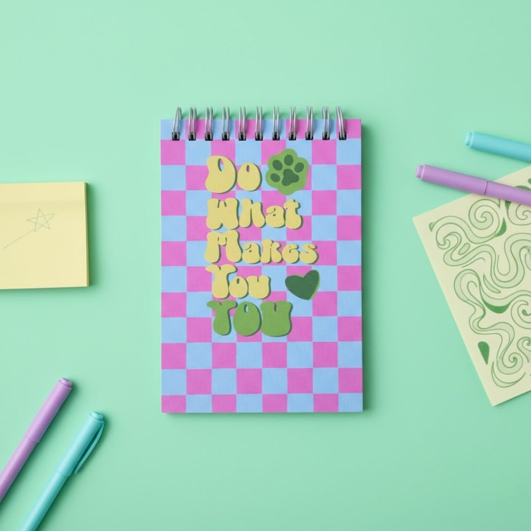 Notepad | A6 | Happy You - Bop Canvases