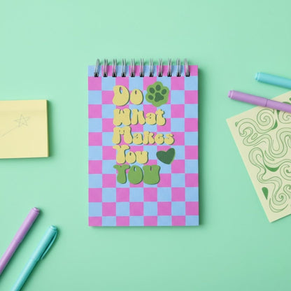Notepad | A6 | Happy You - Bop Canvases