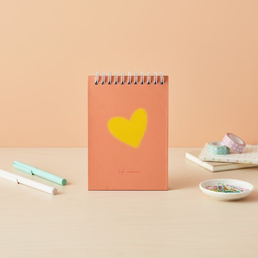 Notepad | A6 | Peachy Cat - Bop Canvases