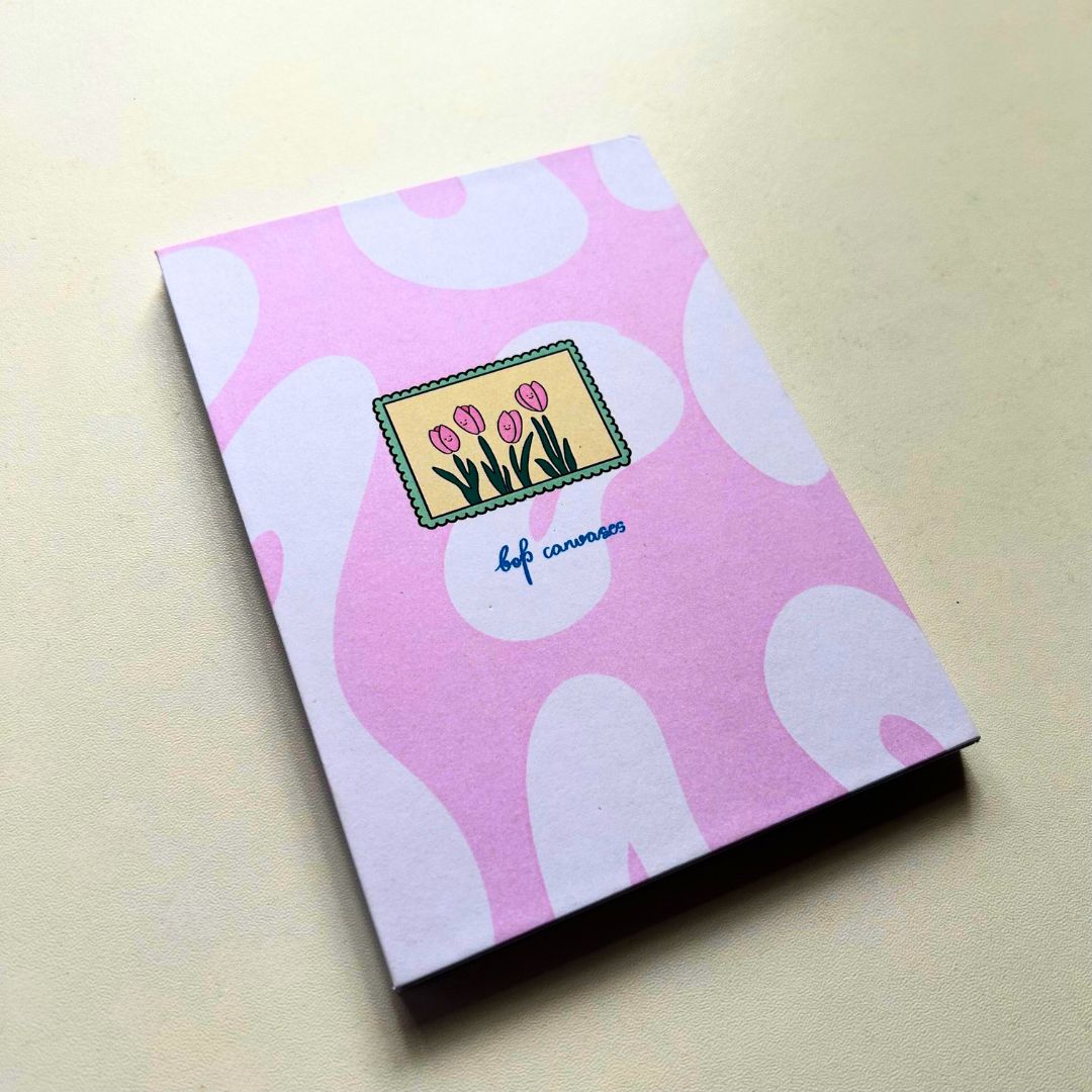 Pink to - do list | A6 notepad - Bop Canvases