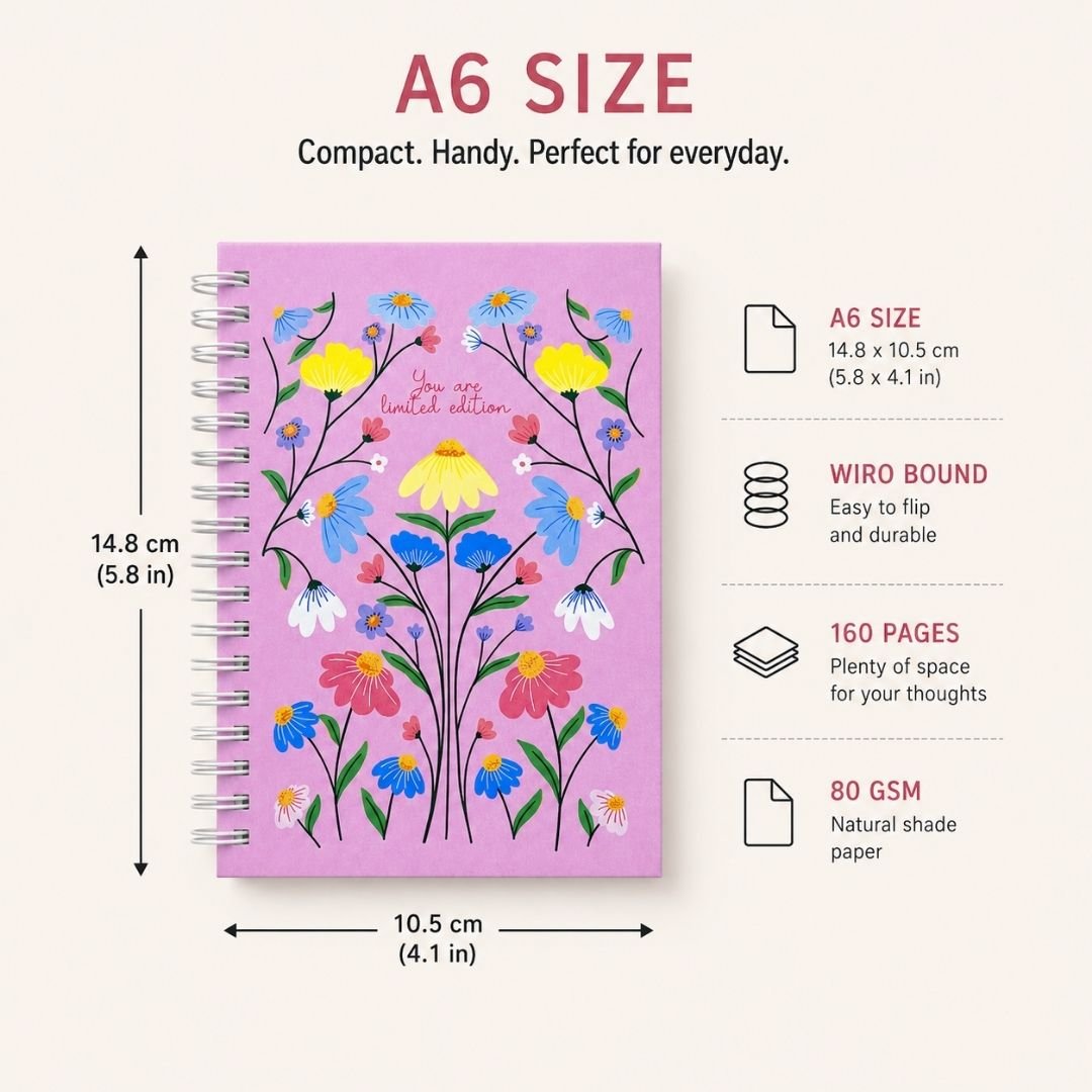 Pocket Notebook – Pack of 2 (In Full Bloom) - Bop Canvases
