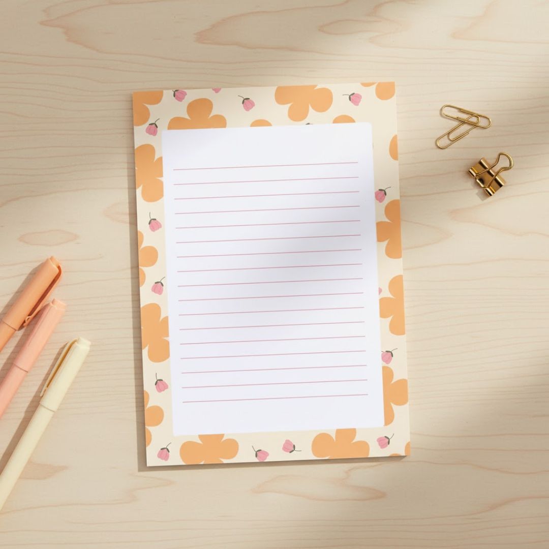 Poppy | A5 notepad - Bop Canvases