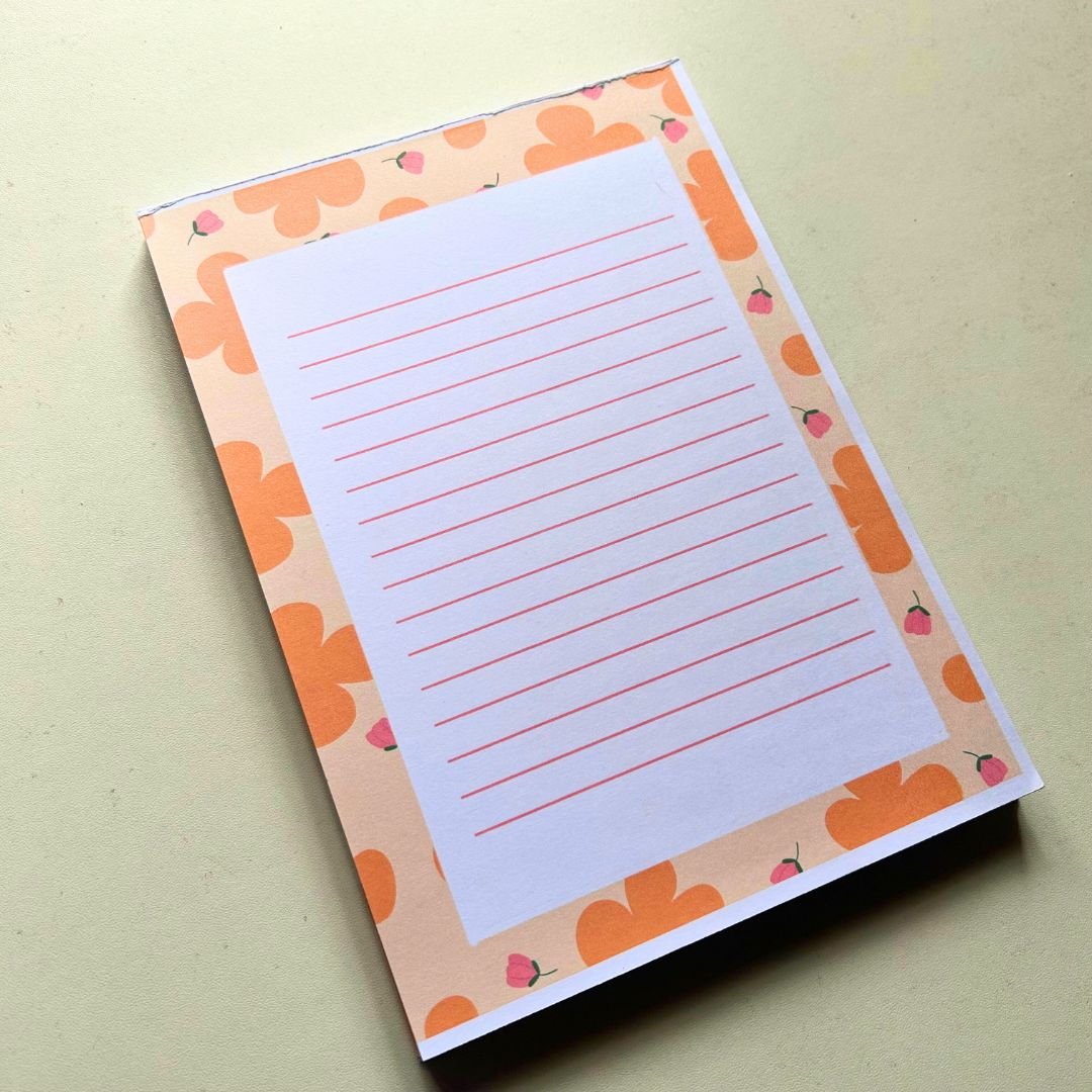 Poppy | A5 notepad - Bop Canvases