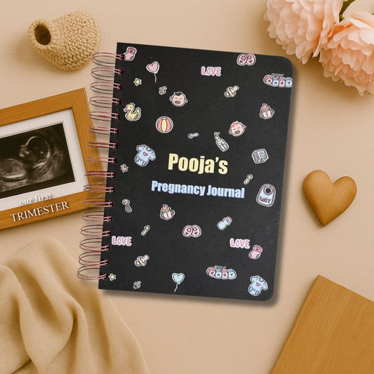 Pregnancy Journal - Goth Mom | 9 Months Journal - Bop Canvases