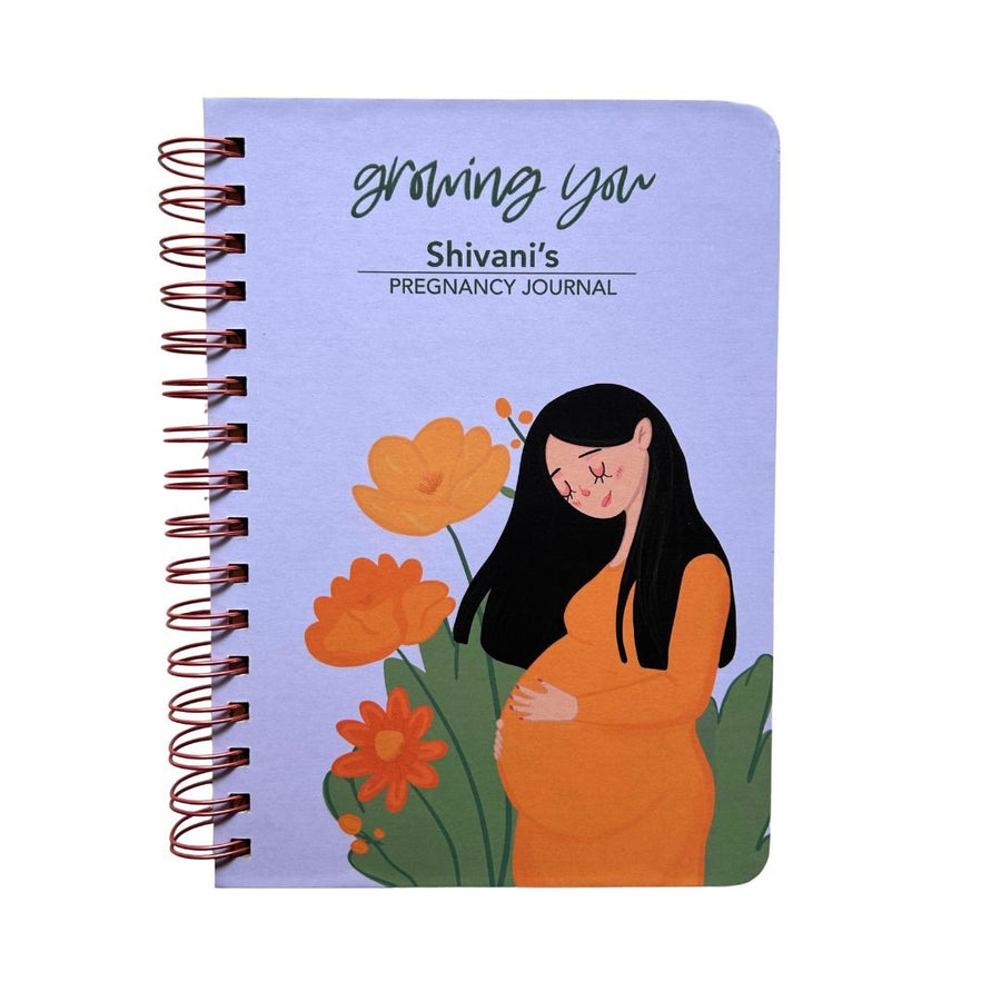 Pregnancy journal personalized with your name | Best Pregnancy 