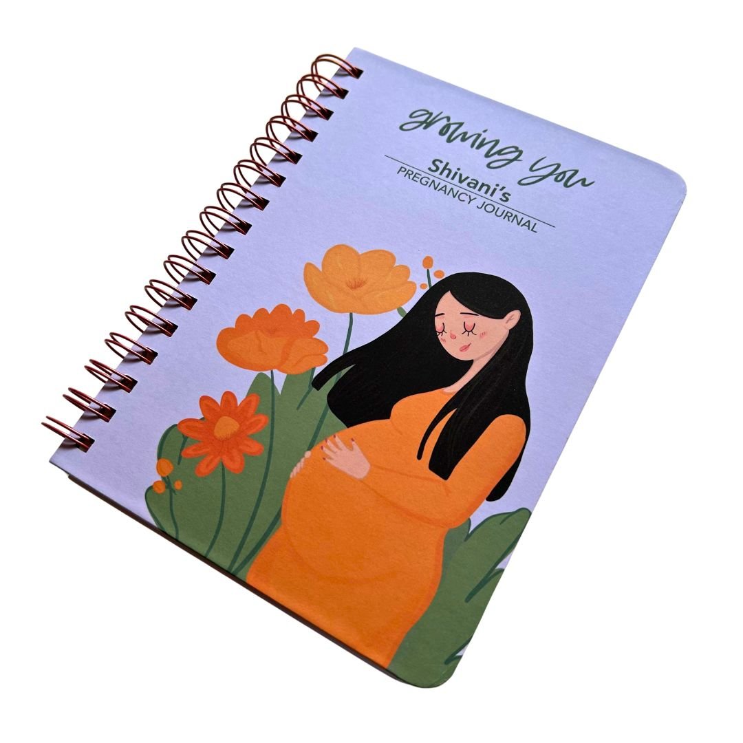 Pregnancy Journal - Growing you | 9 Months Journal - Bop Canvases