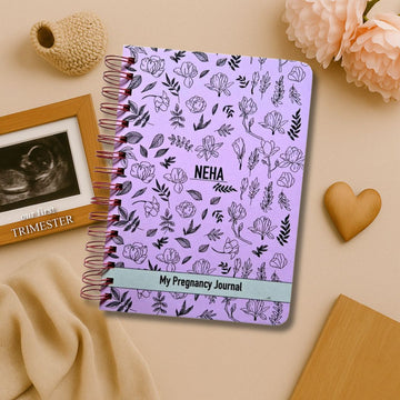 Pregnancy Journal - Magnolia | 9 Months Journal - Bop Canvases