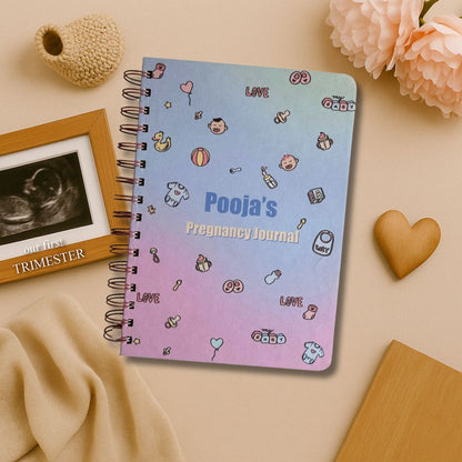 Pregnancy Journal - Orchid Pink | 9 Months Journal - Bop Canvases