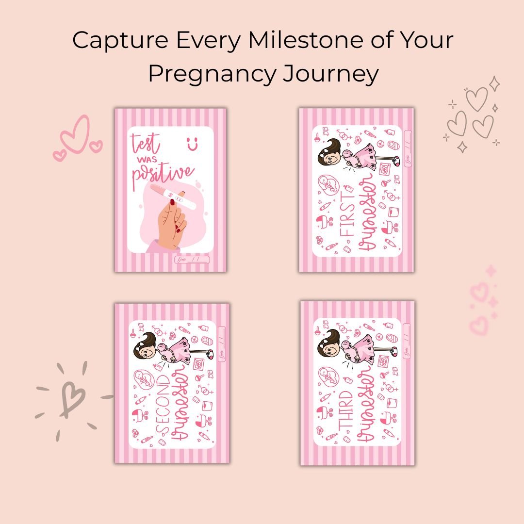 Pregnancy Milestone Cards (Set of 16) - Bop Canvases