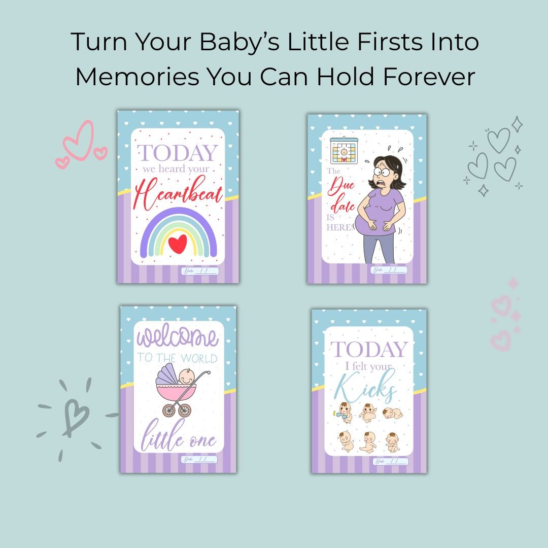Pregnancy Milestone Cards (Set of 16) - Bop Canvases