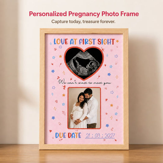 Pregnancy photo frame - Bop Canvases