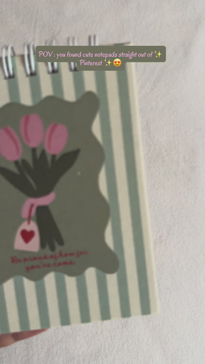 Pocket Notepad – [Tulip Bunch]