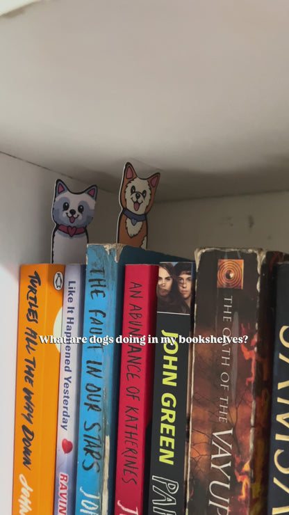 Bookmark Set of 4 - Dog