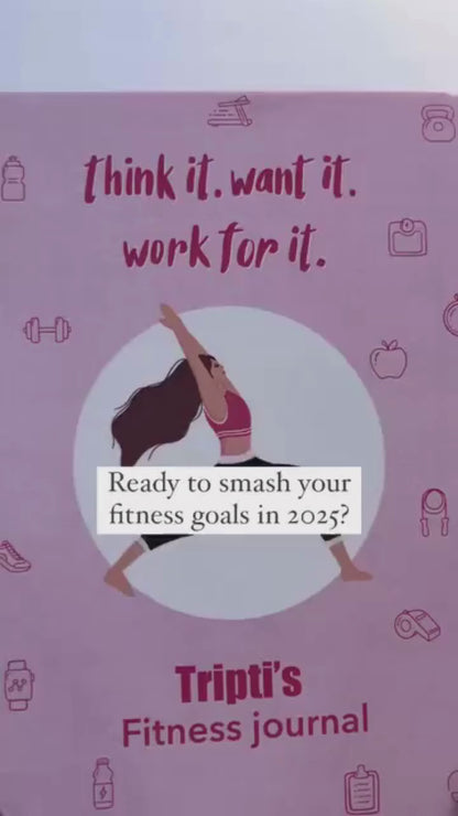 Fitness Journal - Work for it | 3 months