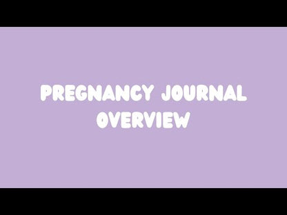 Pregnancy Journal - Parents to be | Water Lilly | 9 Months Journal