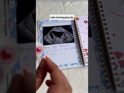 Baby memory book | Personalized with the picture & name | 0 to 4 years | A5 Size | My First Memories