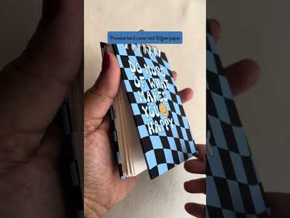 A7 Pocket Notepad – [Happy] | Hardcover | 160 Pages | 80 GSM Paper