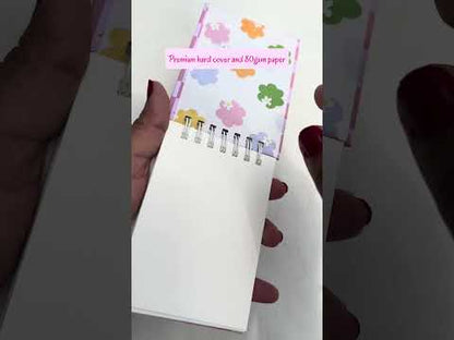 A7 Pocket Notepad – [Hearty] | Hardcover | 160 Pages | 80 GSM Paper