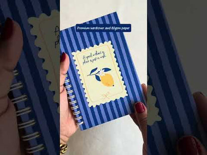 A6 Spiral Notebook – [Goals] | 160 Pages | 80 GSM | Hardcover | Unruled