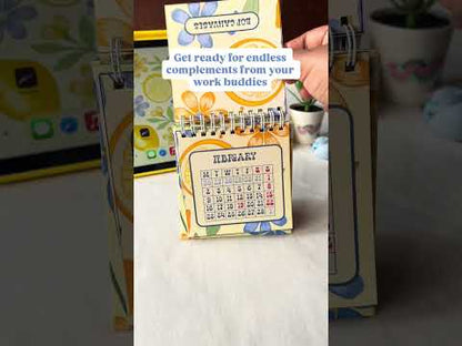 2026 Table Calendar – Minimal, Aesthetic & Desk-Friendly