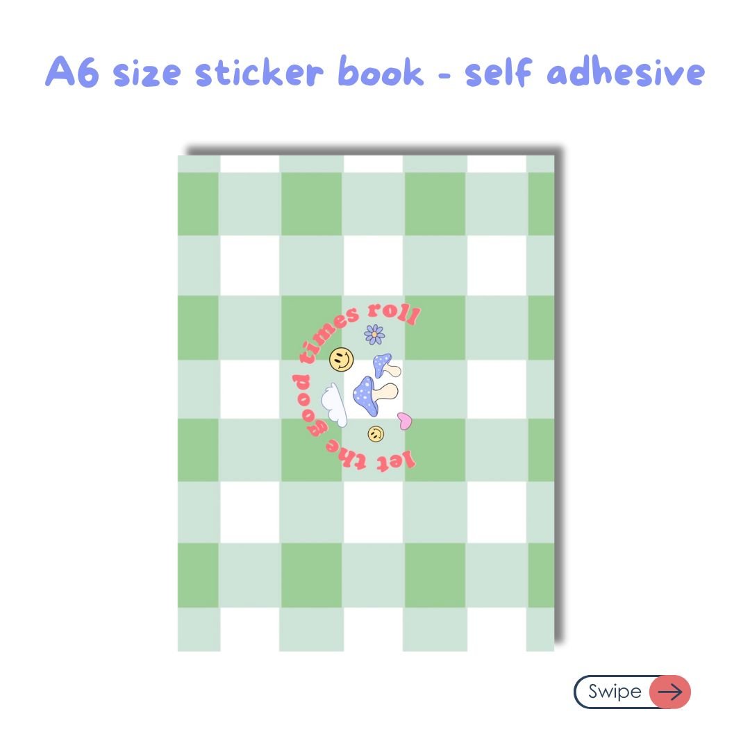 Sticker book - Daily essentials | A6 size - Bop Canvases