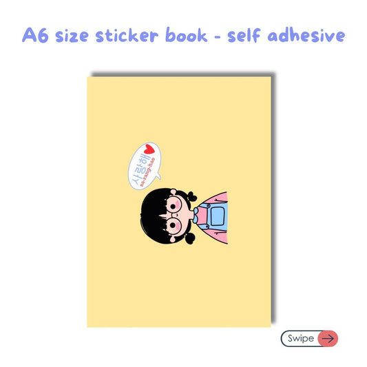 Sticker book - Korean Cuties | A6 size - Bop Canvases