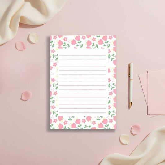 Tulips | A5 notepad - Bop Canvases