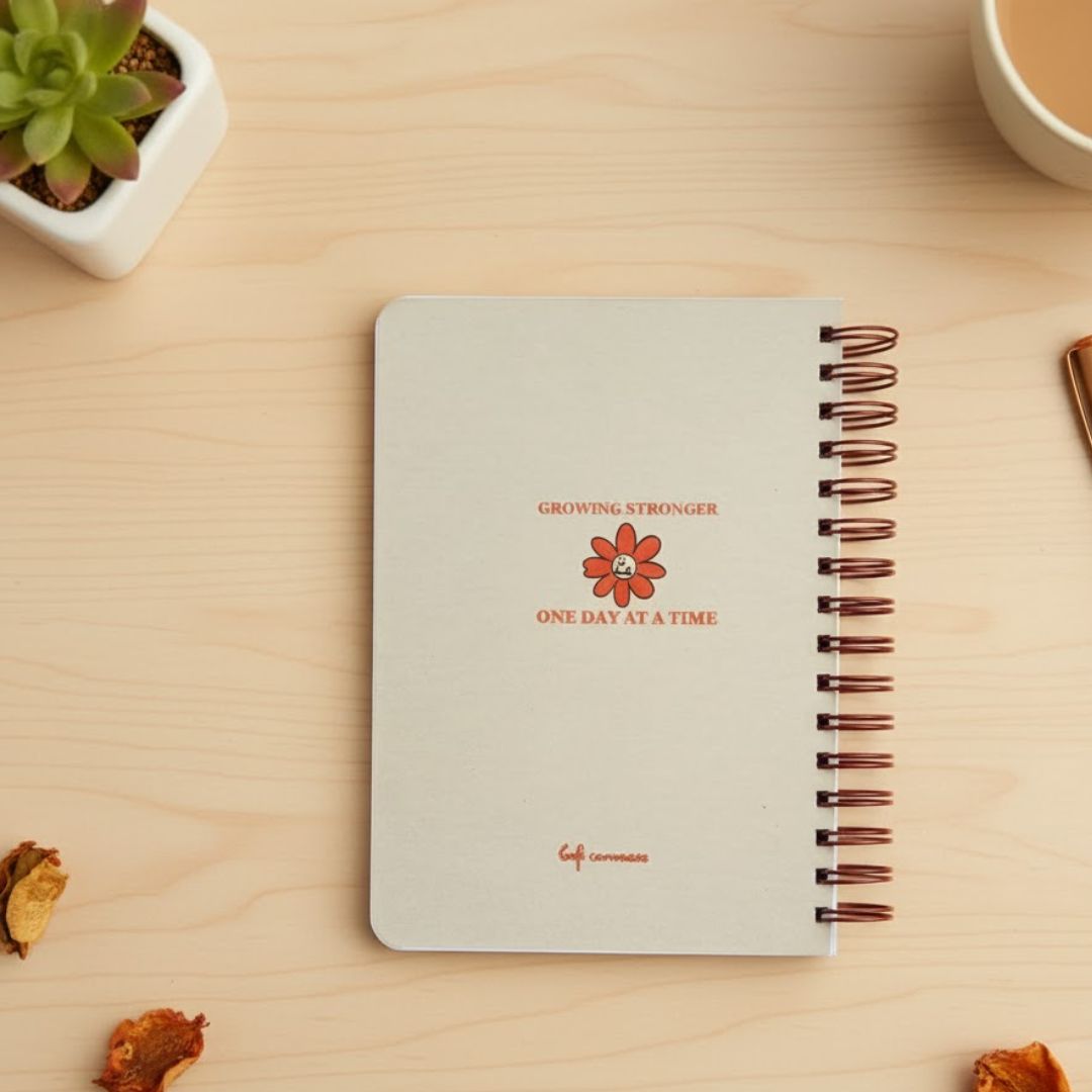 Undated Daily Journal - Floral Bloom | 6 months - Bop Canvases