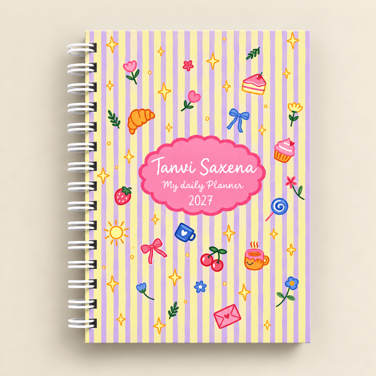 Undated Daily Planner (Charms) - Bop Canvases