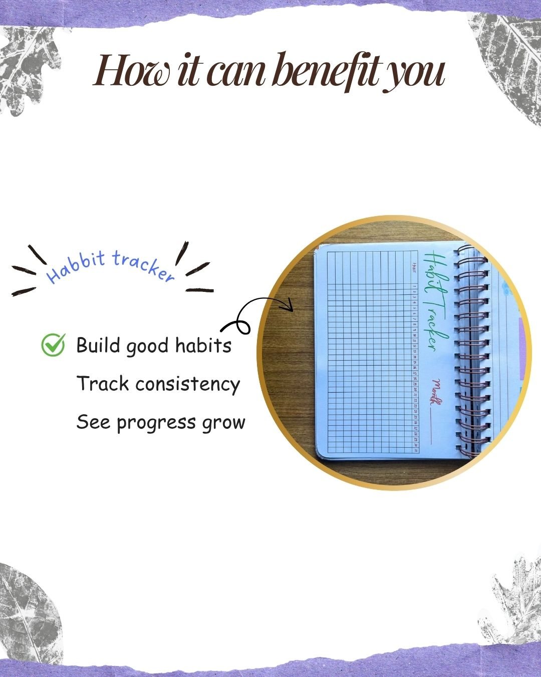 Undated Yearly Planner | Personalized with your name (Black Pink) - Bop Canvases