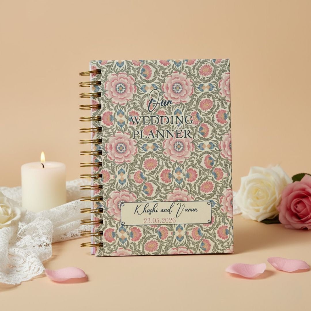 Wedding Planner| Name & Date Personalized (Marry Me) - Bop Canvases