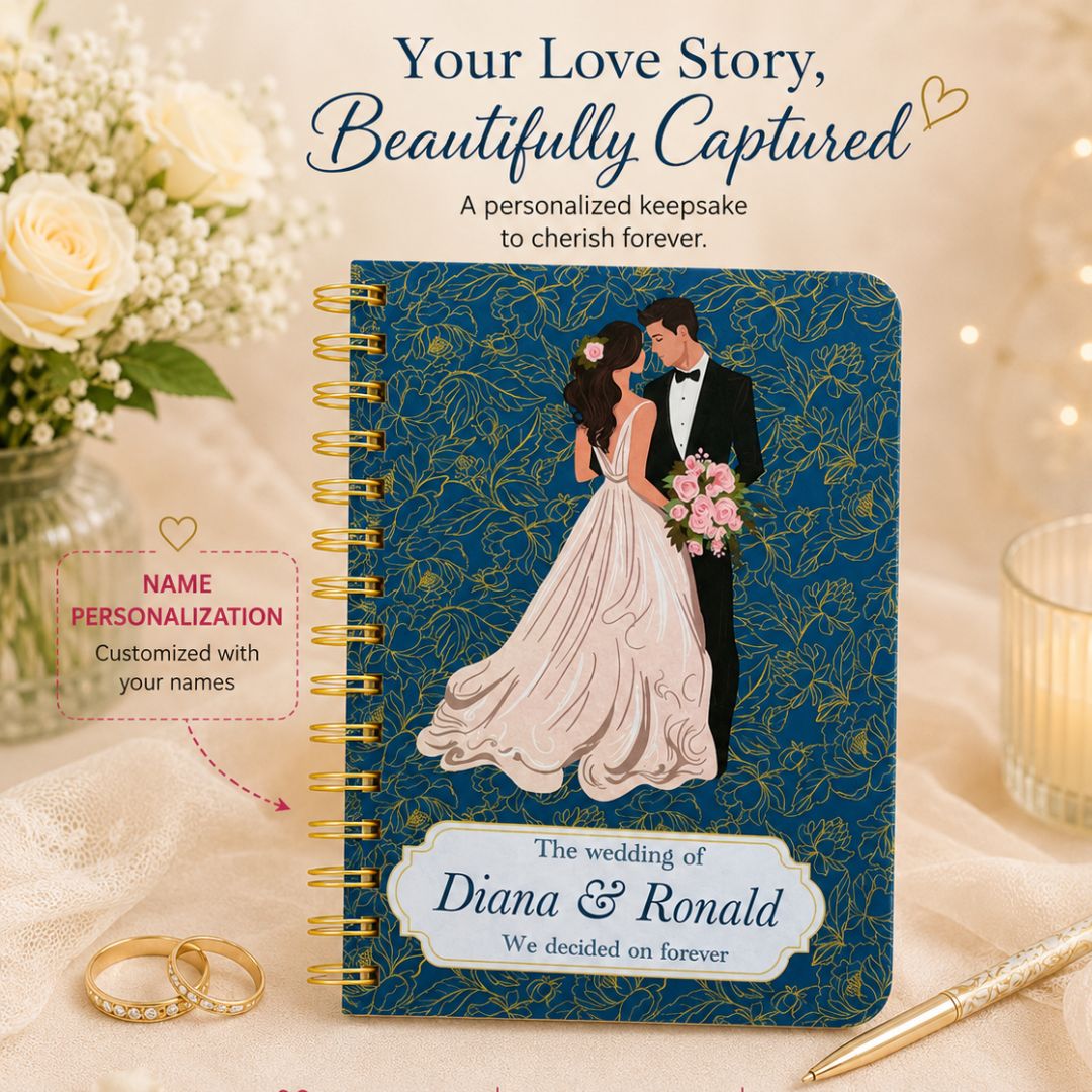 Wedding Planner - Name Personalized (Wedlock - teal) - Bop Canvases