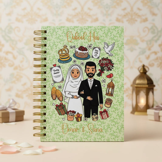 Wedding Planner | Personalized with name | Qubool Hai - Bop Canvases