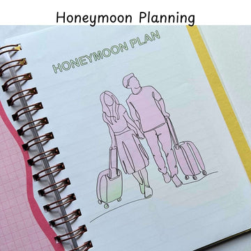 Wedding Planner | Personalized with picture & name | Happily ever after - Bop Canvases