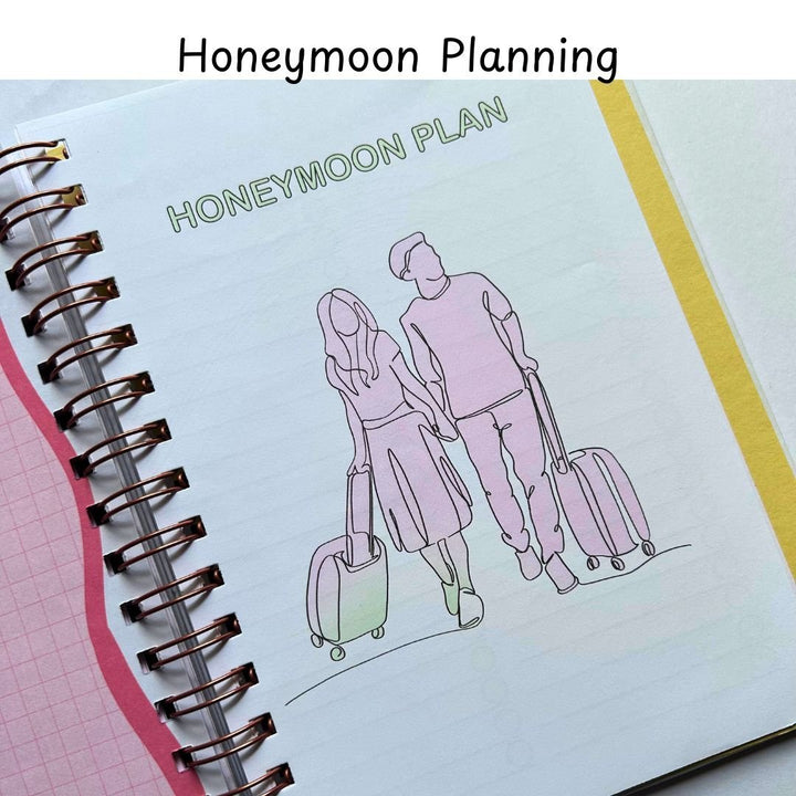Wedding Planner | Personalized with picture & name | Happily ever after - Bop Canvases