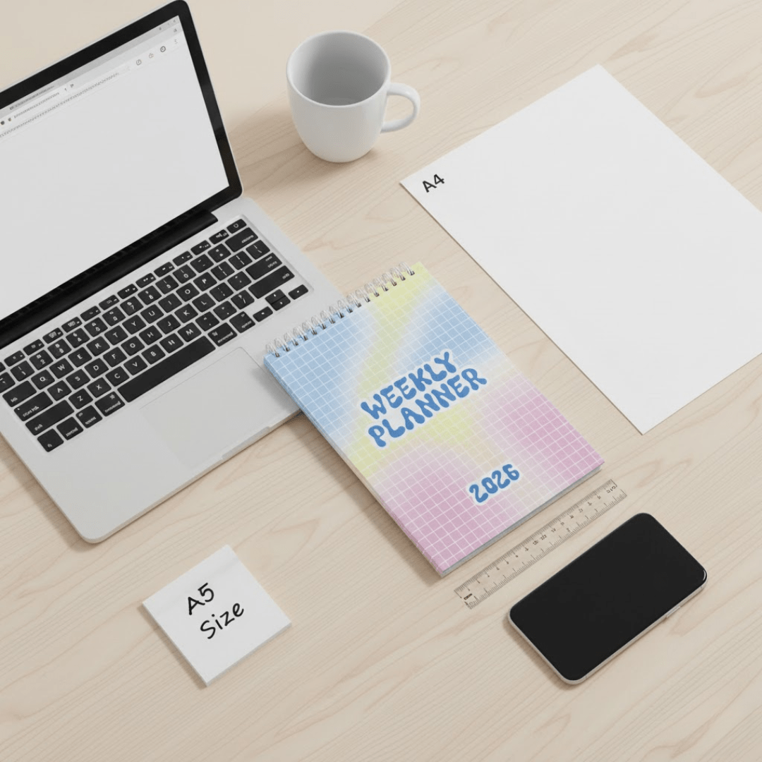 Weekly Desk Planner (104 Weeks/2 Years) - Bop Canvases