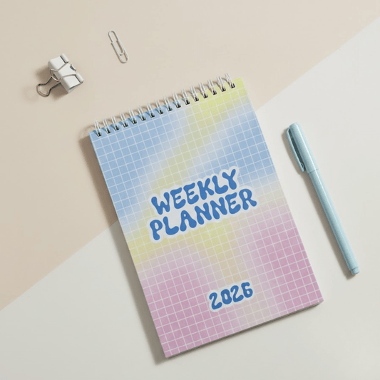 Weekly Desk Planner (104 Weeks/2 Years) - Bop Canvases