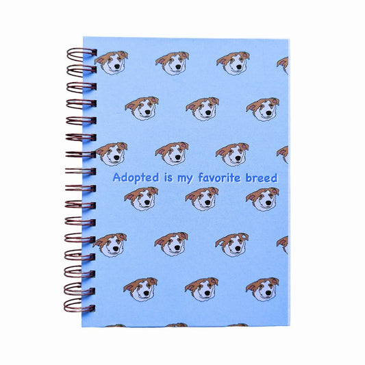 Blank Journal - Adopted Dog | A5 - Bop Canvases