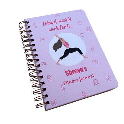 Fitness Journal - Work for it - Bop Canvases